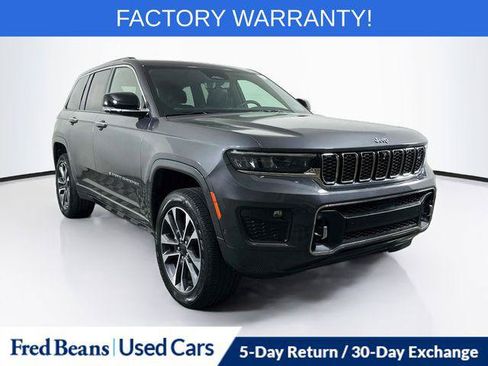 Certified 2022 Jeep Grand Cherokee Overland w/ Adv Protech Group III AWD/4WD image 1