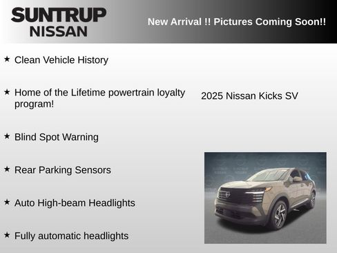 Used 2025 Nissan Kicks SV FWD image 5