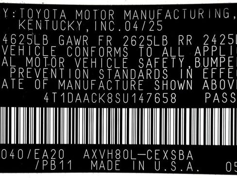 Certified 2025 Toyota Camry SE image 25