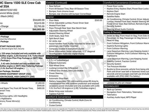 Used 2026 GMC Sierra 1500 SLE AWD/4WD image 6
