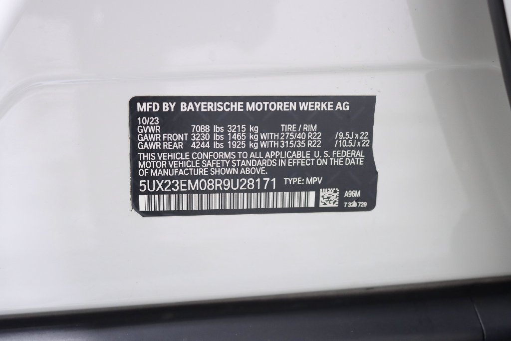 Used 2024 BMW X7 xDrive40i w/ M Sport Package AWD/4WD image 45