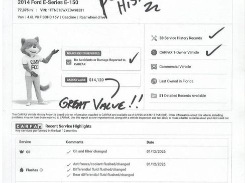 Used 2014 Ford E-150 and Econoline 150 RWD image 23