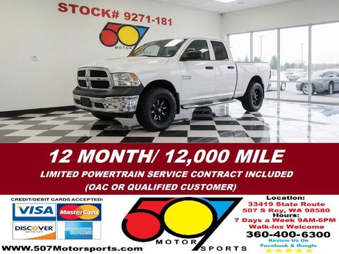 Used 2013 RAM 1500 ST w/ SXT Appearance Group image 1