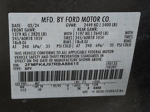 Used 2024 Ford Edge SEL image 33