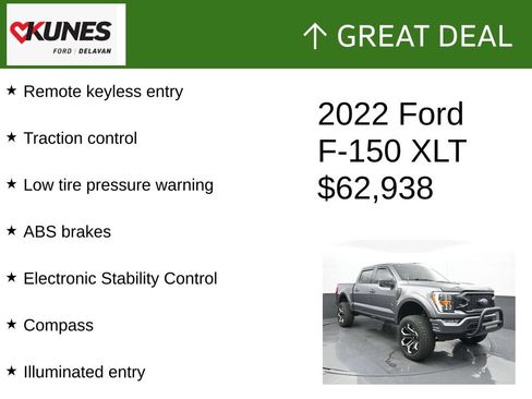 Used 2022 Ford F150 XLT w/ Equipment Group 302A High AWD/4WD image 2