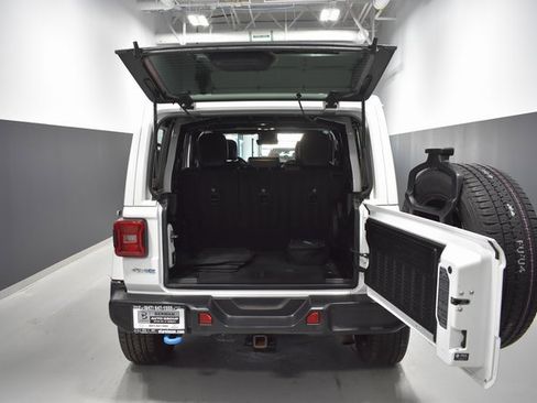 Used 2022 Jeep Wrangler Unlimited Sahara 4xe w/ Cold Weather Group image 37