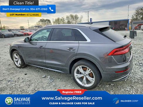Used 2019 Audi Q8 Premium w/ Convenience Package AWD/4WD image 3