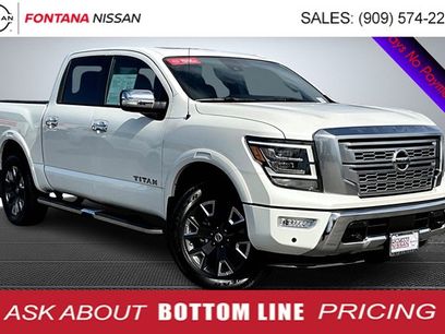 Certified 2021 Nissan Titan Platinum Reserve w/ Moonroof Package