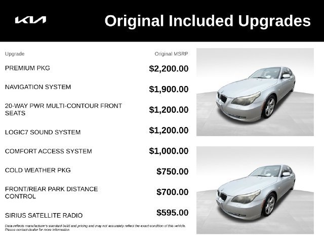 Used 2008 BMW 535xi Sedan AWD/4WD image 2