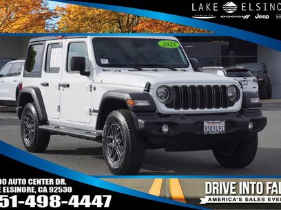Certified 2025 Jeep Wrangler Unlimited Sport