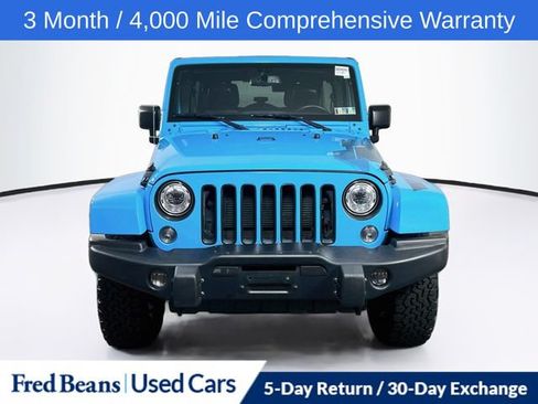 Used 2017 Jeep Wrangler Unlimited Sahara AWD/4WD image 2