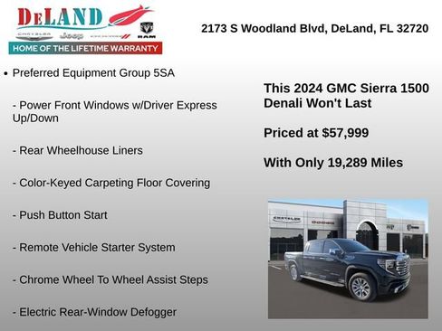 Used 2024 GMC Sierra 1500 Denali w/ Technology Package image 12