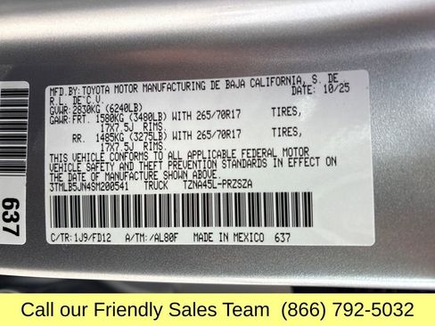 New 2025 Toyota Tacoma TRD Off-Road image 23