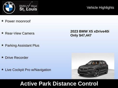 Used 2023 BMW X5 xDrive40i w/ Climate Comfort Package image 89