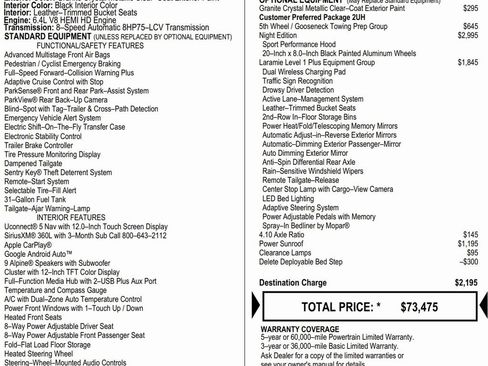 New 2026 RAM 2500 Laramie w/ Night Edition image 2