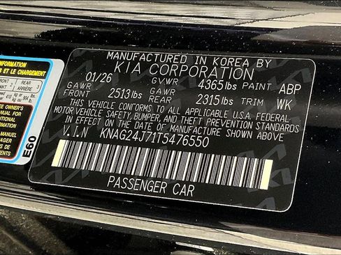 New 2026 Kia K5 LXS FWD image 20
