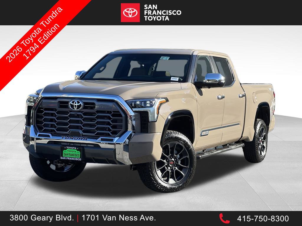 Used 2026 Toyota Tundra 1794 Edition w/ TRD Off-Road Package AWD/4WD 360° Tour