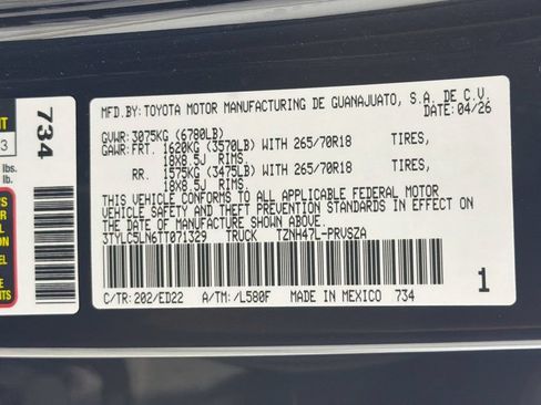 Used 2026 Toyota Tacoma TRD Pro AWD/4WD image 34