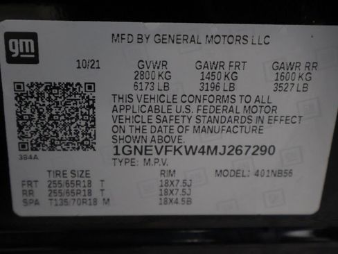 Used 2021 Chevrolet Traverse LS AWD/4WD image 49