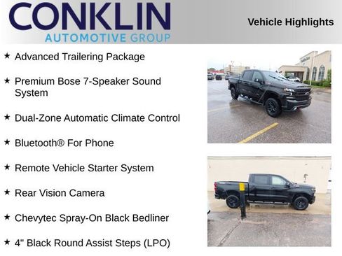Used 2020 Chevrolet Silverado 1500 LT Trail Boss w/ Midnight Edition AWD/4WD image 2