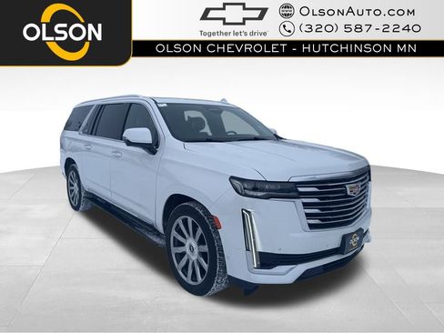 Used 2022 Cadillac Escalade ESV Premium Luxury Platinum image 7