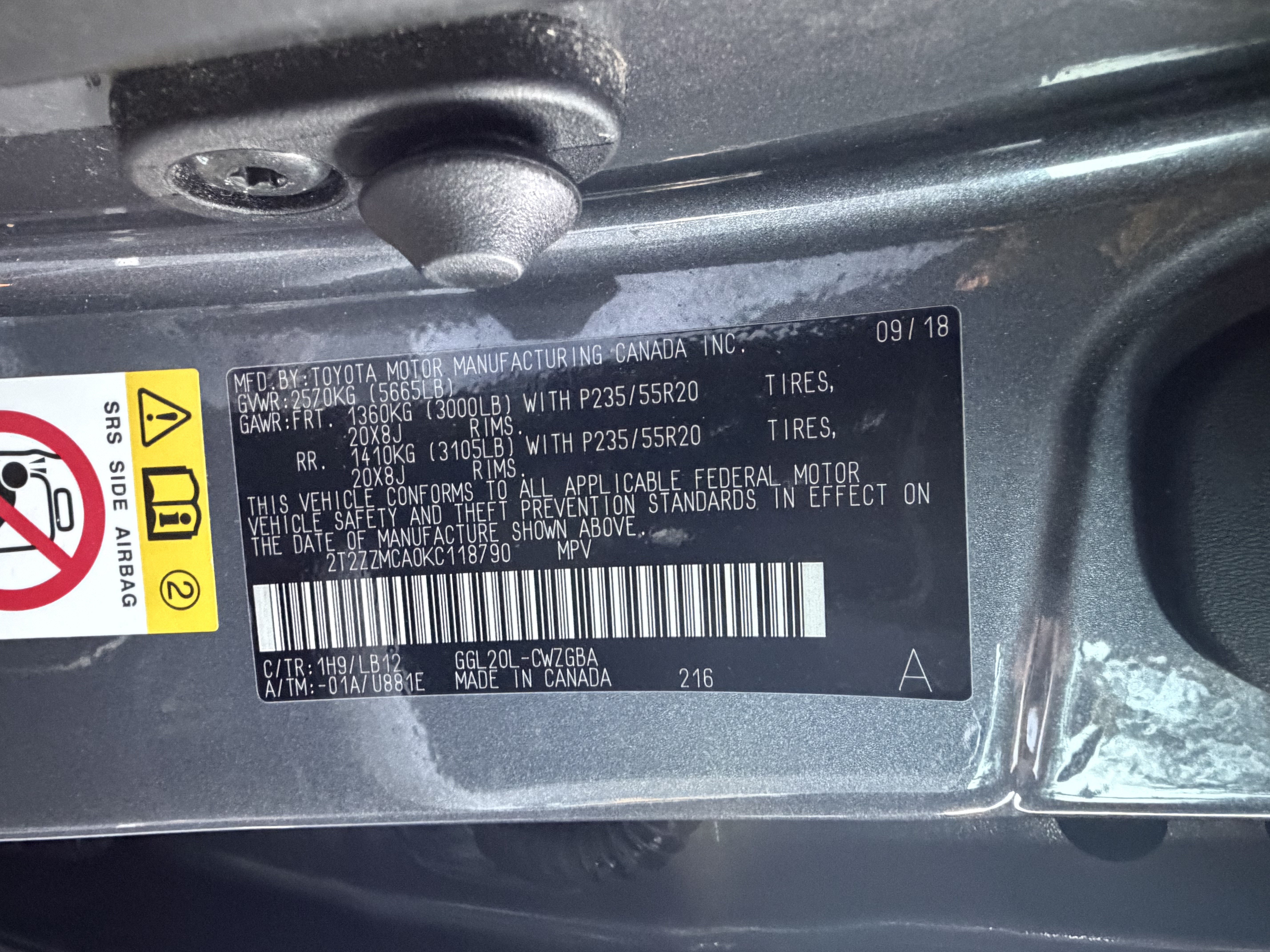 Used 2019 Lexus RX 350 FWD w/ Navigation Package image 49