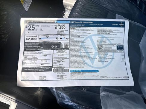 New 2026 Volkswagen Tiguan SE R-Line AWD/4WD image 13