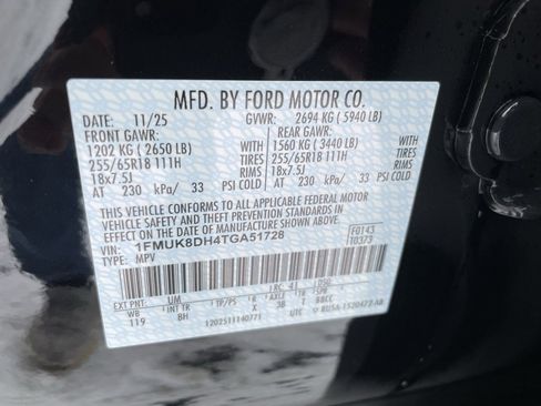 New 2026 Ford Explorer Active image 47