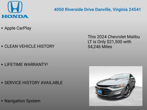 Used 2024 Chevrolet Malibu LT FWD image 12