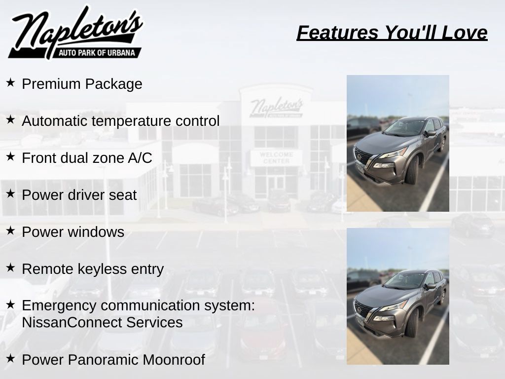 Used 2021 Nissan Rogue SV w/ Premium Package AWD/4WD image 3