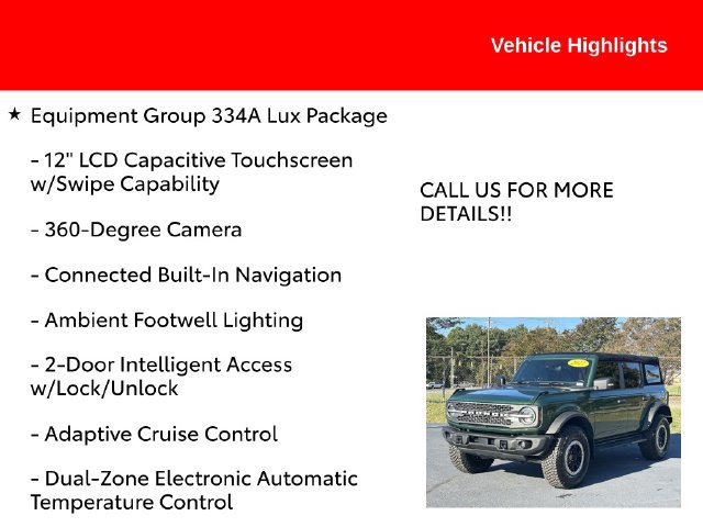 Used 2022 Ford Bronco Badlands AWD/4WD image 7
