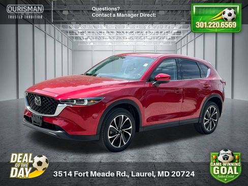 Used 2023 MAZDA CX-5 AWD 2.5 S w/ Premium Package image 2