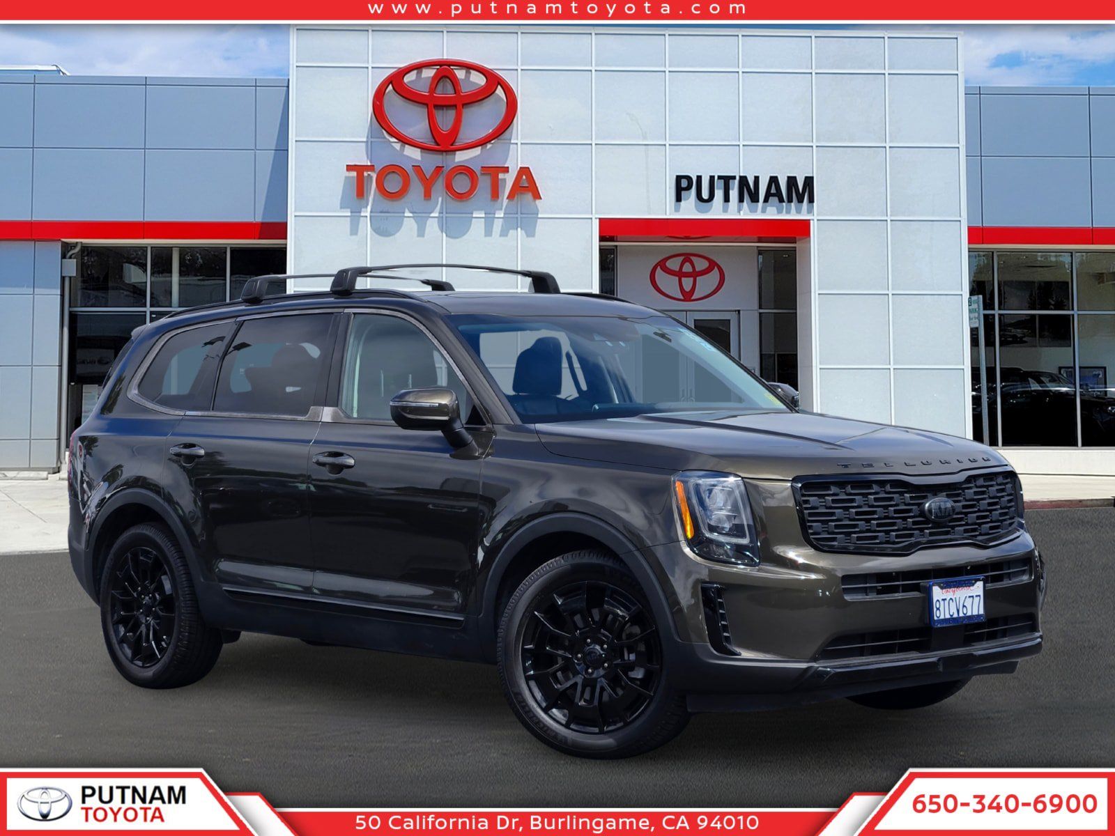 Used 2021 Kia Telluride EX w/ EX Premium Package AWD/4WD image 1