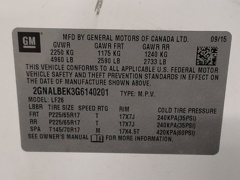 Used 2016 Chevrolet Equinox LS FWD image 33