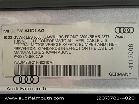 Used 2023 Audi A6 3.0T Prestige w/ Prestige Package AWD/4WD image 48