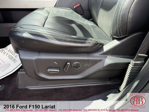 Used 2016 Ford F150 Lariat w/ Equipment Group 501A Mid AWD/4WD image 16