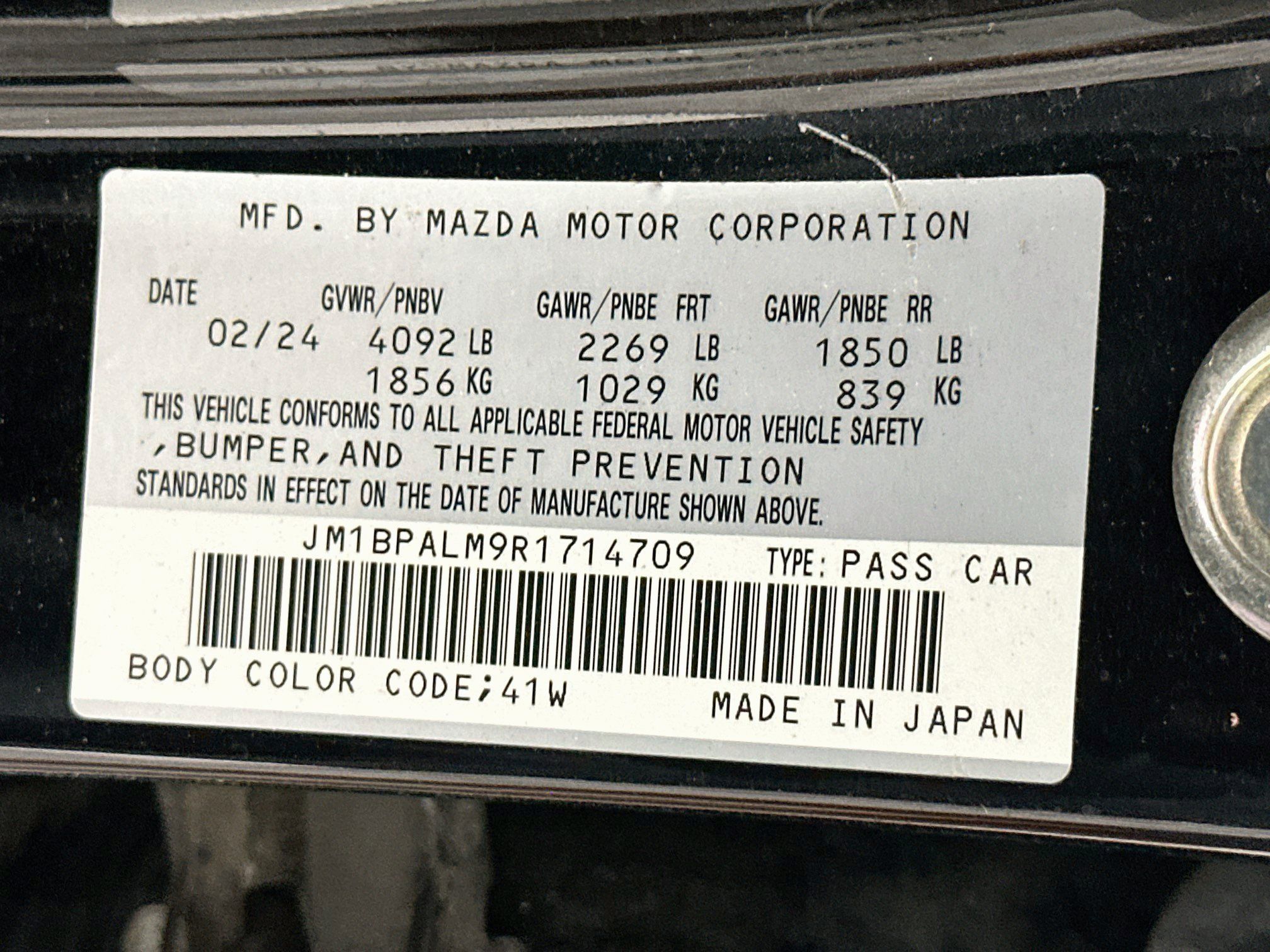 Used 2024 MAZDA MAZDA3 s FWD image 12