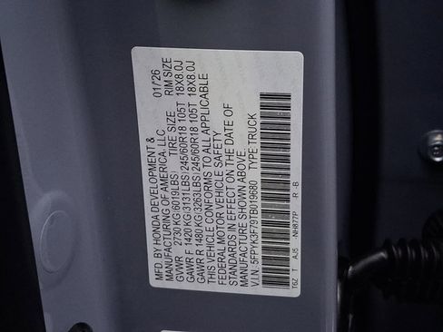 New 2026 Honda Ridgeline TrailSport+ image 22