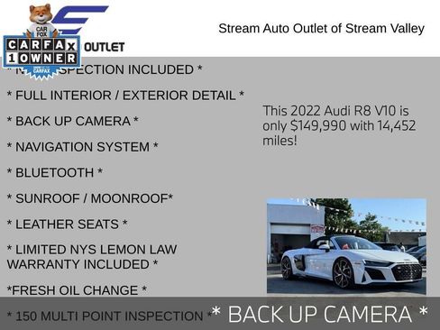 Used 2022 Audi R8 V10 w/ Carbon Exterior Package image 6