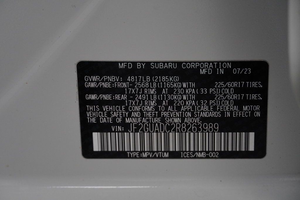 Used 2024 Subaru Crosstrek 2.0i Premium AWD/4WD image 41