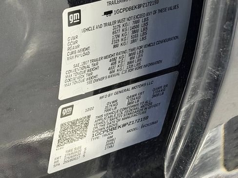 Used 2023 Chevrolet Silverado 1500 Custom image 25