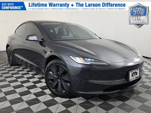 Used 2025 Tesla Model 3 Long Range AWD/4WD image 1