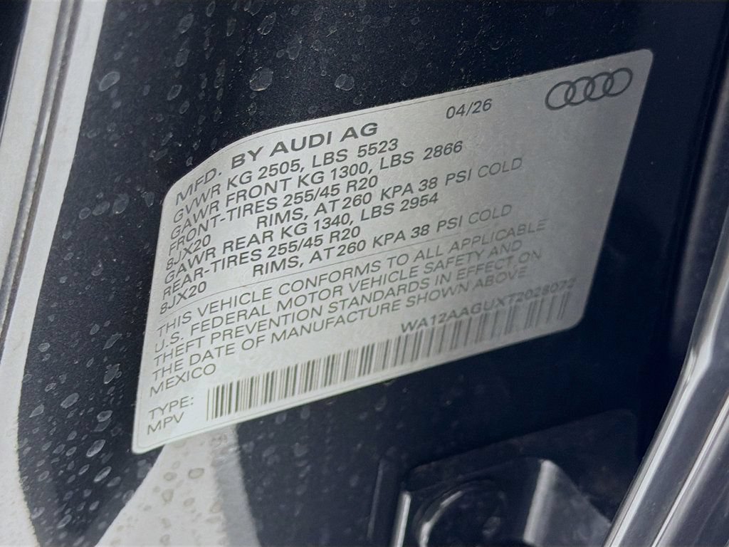 New 2026 Audi Q5 Premium Plus w/ Premium Plus AWD/4WD image 34