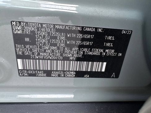 Used 2023 Toyota RAV4 XLE w/ Convenience Package FWD image 17