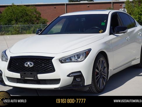Used 2024 INFINITI Q50 Red Sport 400 image 1