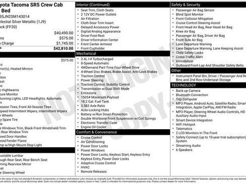 Used 2025 Toyota Tacoma SR5 AWD/4WD image 30
