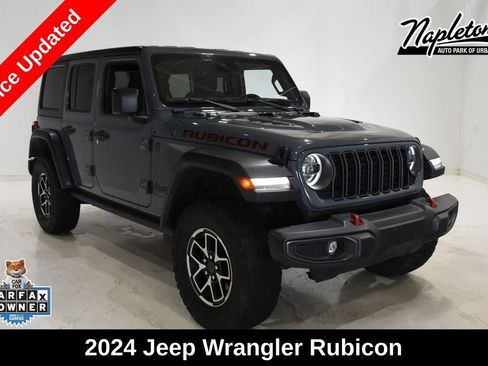 Used 2024 Jeep Wrangler Unlimited Rubicon AWD/4WD image 1