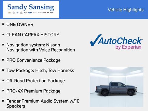 Used 2023 Nissan Frontier PRO-4X w/ Pro-4X Premium Package AWD/4WD image 7