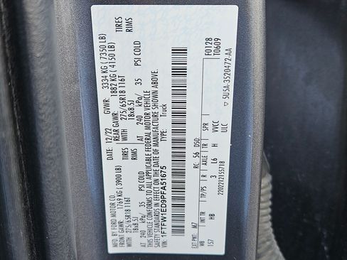 Used 2023 Ford F150 Lariat w/ Max Trailer Tow Package AWD/4WD image 35