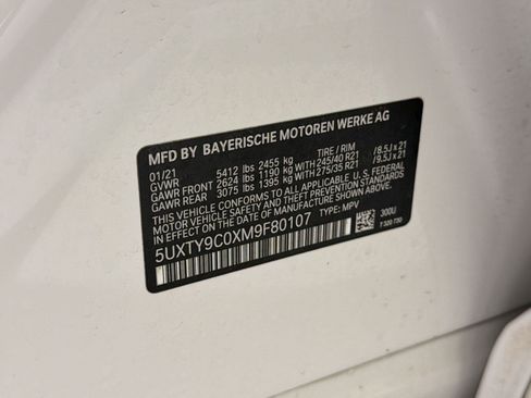 Used 2021 BMW X3 M40i w/ Premium Package AWD/4WD image 23